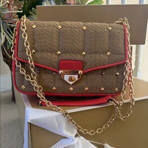 Michael Kors crossbody purses so pretty one New Authentic 10x6.5